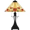 Quoizel Tiffany Table Lamp Tiffany 2 Lights Matte Black. TF6153MBK - alternate 3